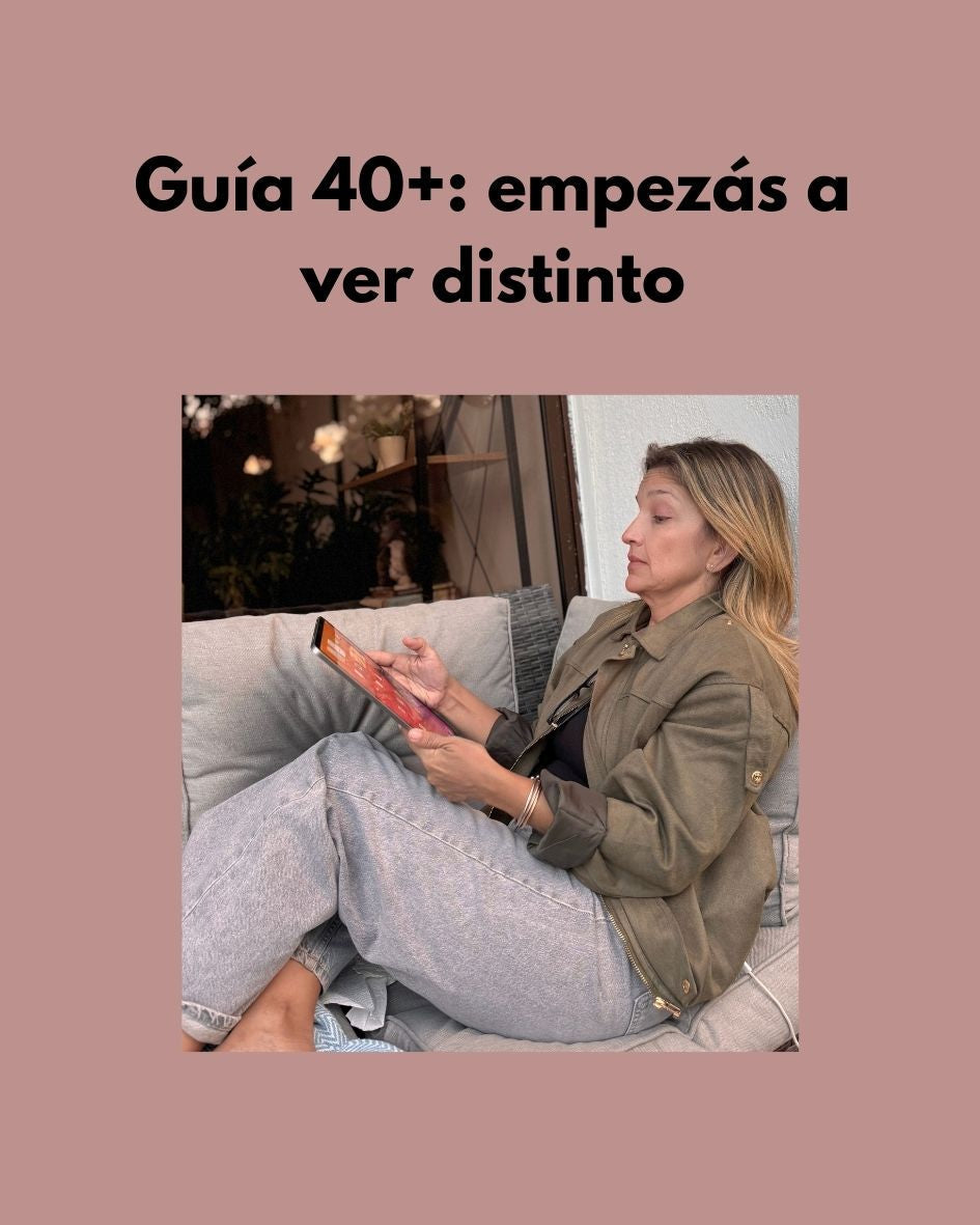 Después de los 40, muchas mujeres empiezan a ver distinto.